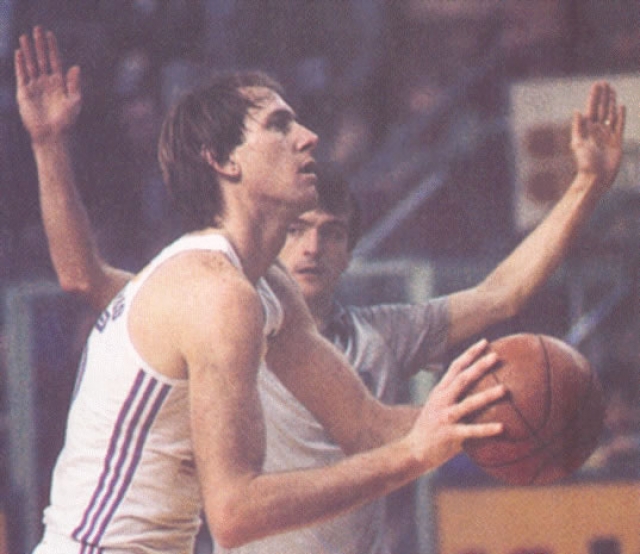 Brian Jackson con la maglia del Real Madrid